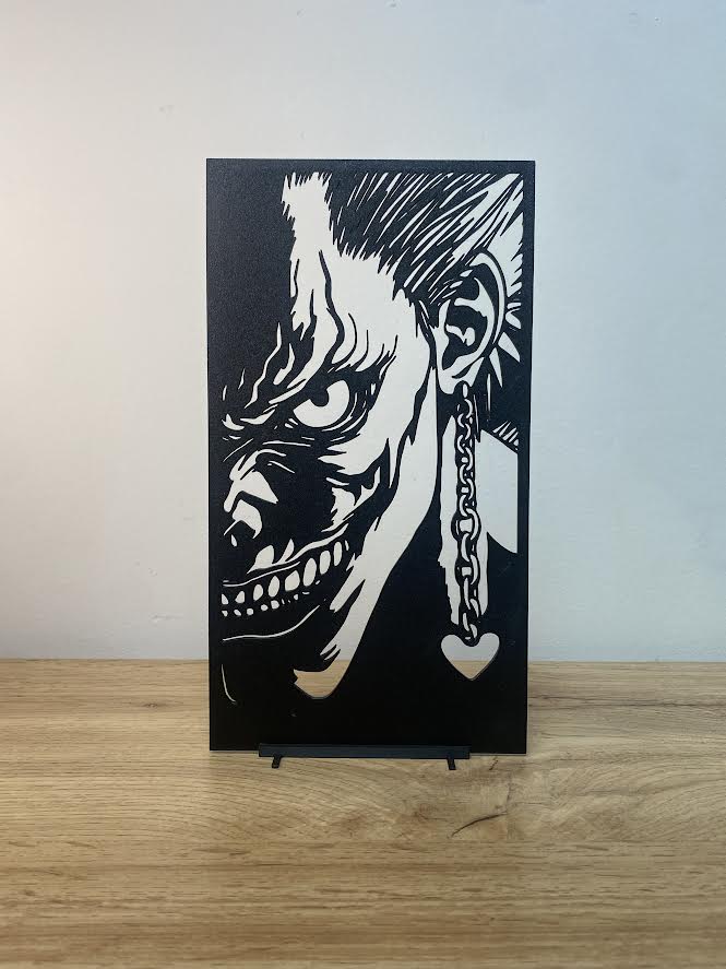 Décoration minimaliste : Ryuk (Death Note) - GMBT3D