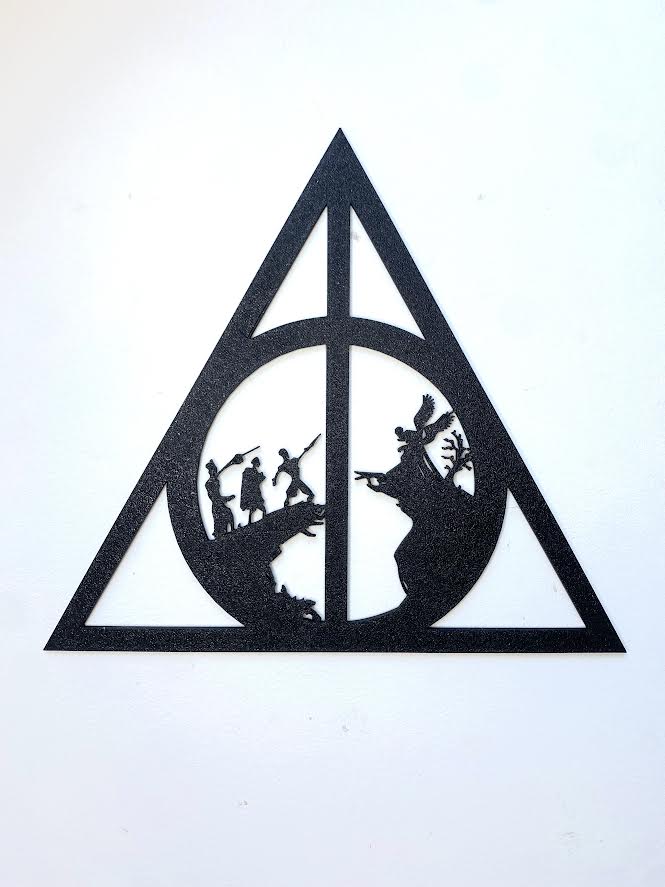 Décoration minimaliste : Harry Potter (les reliques de la mort) - GMBT3D