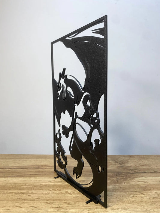Décoration minimaliste : Dracaufeu (Pokémon) - GMBT3D