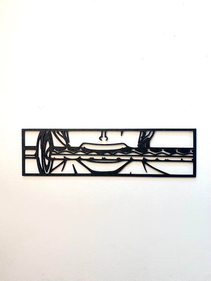 Décoration minimaliste : Zoro Roronoa et son katana (One Piece) - GMBT3D