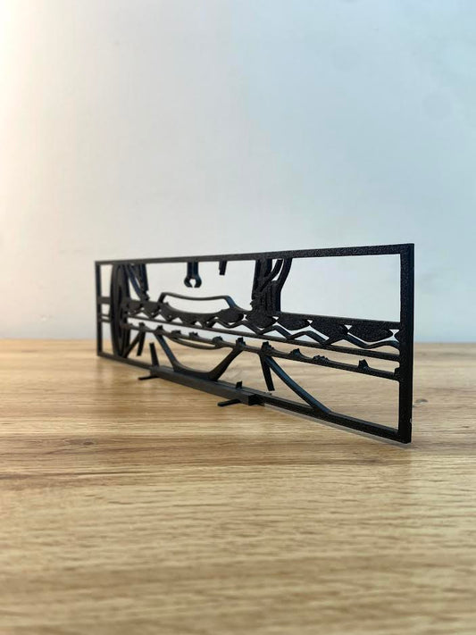 Décoration minimaliste : Zoro Roronoa et son katana (One Piece) - GMBT3D