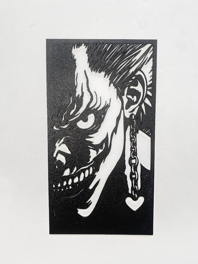 Décoration minimaliste : Ryuk (Death Note) - GMBT3D