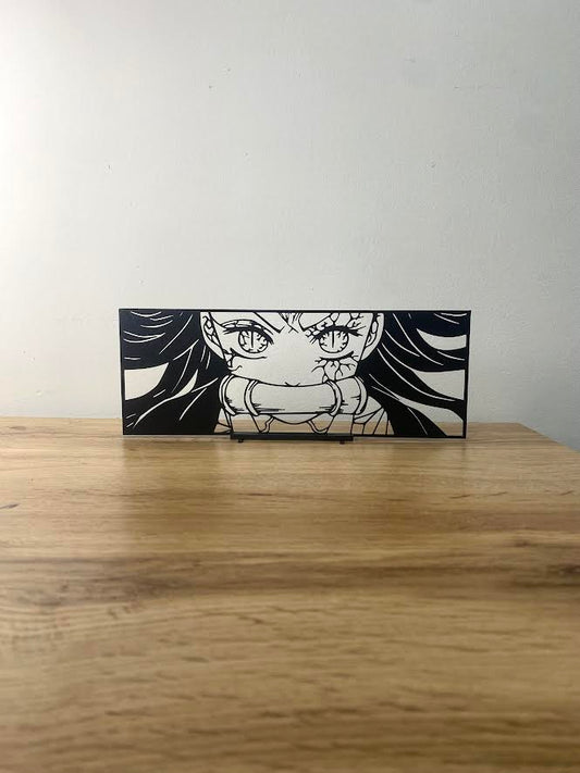 Décoration minimaliste : Nezuko Kamado (Demon Slayer) - GMBT3D