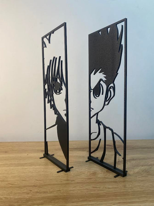 Duo de décorations Gon et Kirua (HunterxHunter)