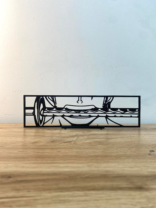 Décoration minimaliste : Zoro Roronoa et son katana (One Piece)