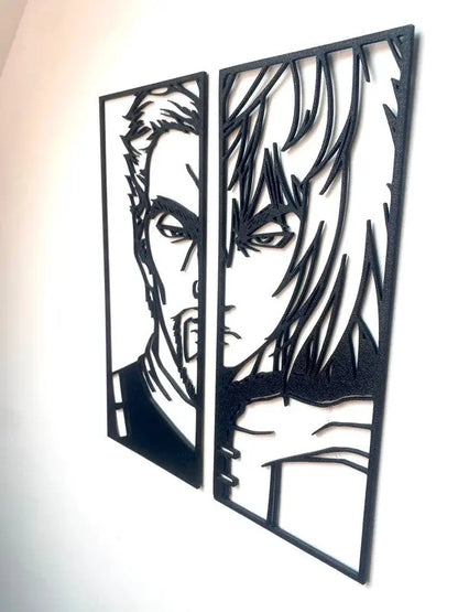 Créations minimalistes : Askeladd et Thorfinn (Vinland Saga) - GMBT3D