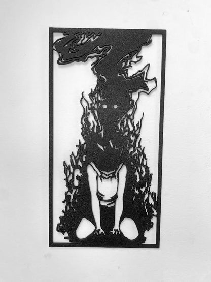 Décoration Gon et son aura (Hunter x Hunter)