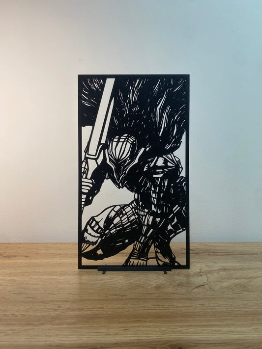 Décoration de Guts et son armure du Berserker (Berserk)